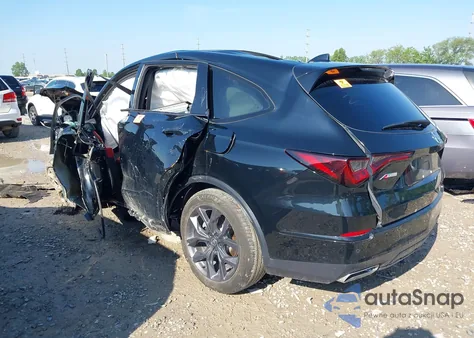 2023 Acura Mdx A-Spec из США, поврежденный, VIN 5J8YE1H04PL020261